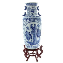 CHINE (travail moderne) - Grand vase en 