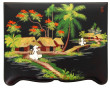 Grand coffret de toilette en laque asiat