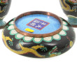 CHINE - Lot de pièces en cloisonné : pai