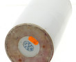 CHINE - Vase rouleau en porcelaine à déc