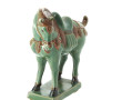 CHINE Xxème - Cheval décoratif en cérami