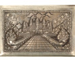 Etui à cigarettes en argent à décor d'un