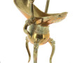 CHINE - Coupe libatoire en bronze doré t