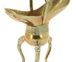 CHINE - Coupe libatoire en bronze doré t