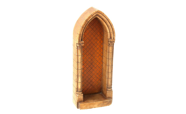 Petite niche style gothique pour Vierge 