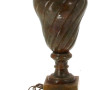 Lampe décorative en onyx, H 49 cm
