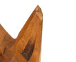 Paire de serre-livres en bois décor de c