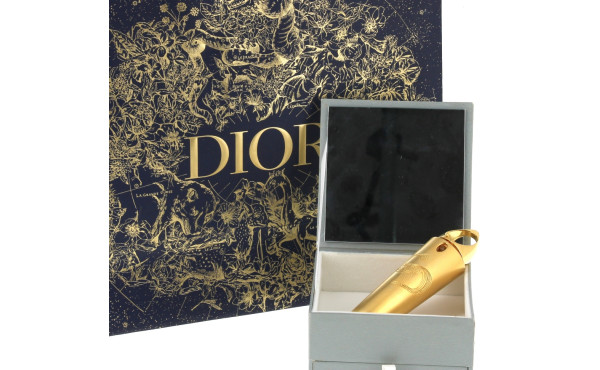 DIOR - Vaporisateur de sac en métal doré