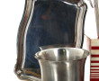Lot INOX comprenant un légumier couvert 