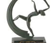 JANLE (XIXè-Xxè) "La danseuse au ruban".