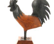 COQ - Sujet en bois et métal