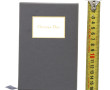 CHRISTIAN DIOR - Carnet gris 15,5 x 10,5