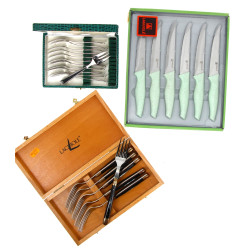 Lot comprenant 6 fourchettes LAGUIOLE en