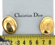 Christian DIOR - Paire de clips d'oreill