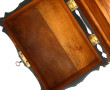 Grand coffret en bois dont palissandre, 
