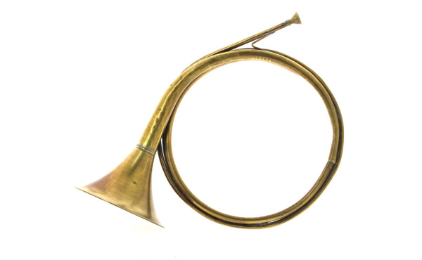 Cor de chasse en laiton