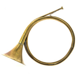 Cor de chasse en laiton