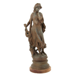 MIGNON - Sujet en métal composition, rep