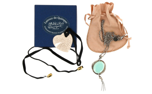 HB HENRIOT Quimper France - Lot de 2 bij