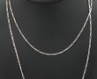 Chaîne en argent 925ème, L 90 cm, poids 