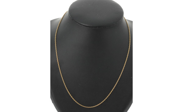 Chaîne en or jaune 18 cts, poids 5 grs