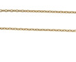 Chaîne en or jaune 18 cts, poids 5 grs