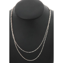 Chaîne en argent 925ème, L 90 cm, poids 