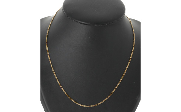 Chaîne en or jaune 18 cts, poids 4,40 gr
