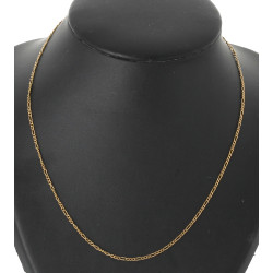 Chaîne en or jaune 18 cts, poids 4,40 gr