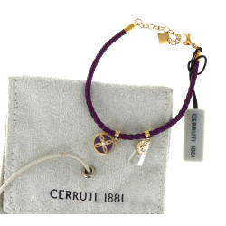 CERRUTI 1881 - Bracelet avec 2 breloques