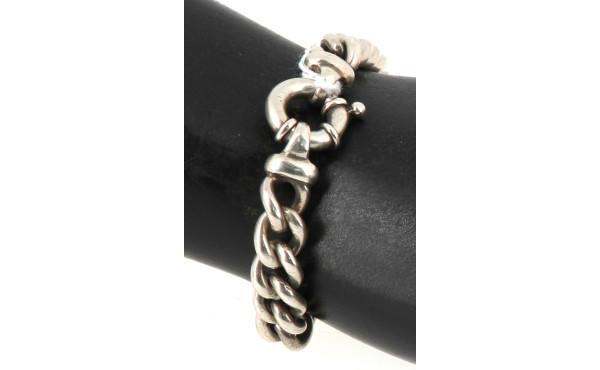 Bracelet maille gourmette en argent 925è