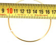 Bracelet jonc en or jaune 18 cts, poinço