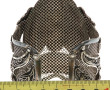 Bracelet manchette en argent style maroc