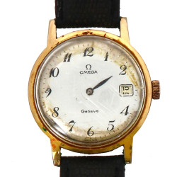 OMEGA - Montre en plaqué or non fonction