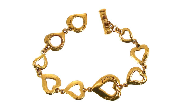 Yves SAINT LAURENT - Bracelet en métal d