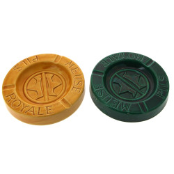 BIERE LA MEUSE - Deux grands cendriers p