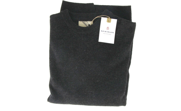MAT DE MISAINE - Pull col rond, 100% lai