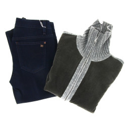 Lot de 2 articles femme : 1 jean bootcut