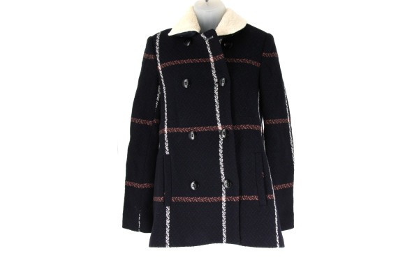 EKYOG - Manteau avec col amovible, 100% 