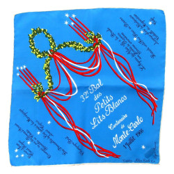 MONTE-CARLO - Carré en soie "32è Bal des