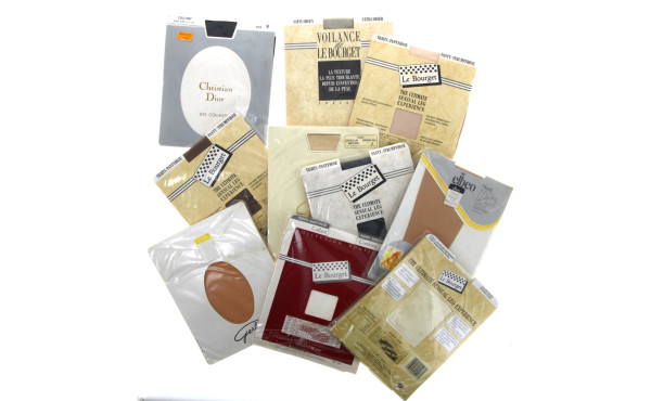 DIOR et divers - Lot de 9 collants femme