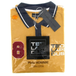 TED LAPIDUS - Polo homme neuf, bleu mari