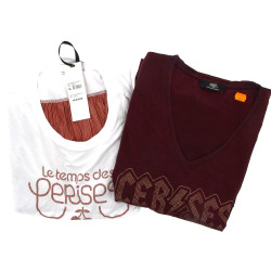 LE TEMPS DES CERISES - lot de 2 teeshirt
