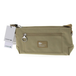 LACOSTE - Sac en toile beige, neuf, H 15