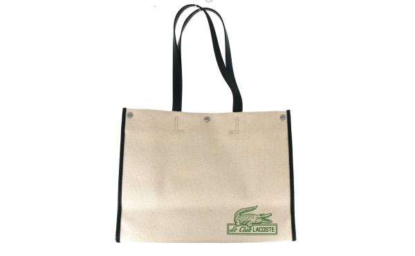 LACOSTE - Sac cabas en toile "Le Club La