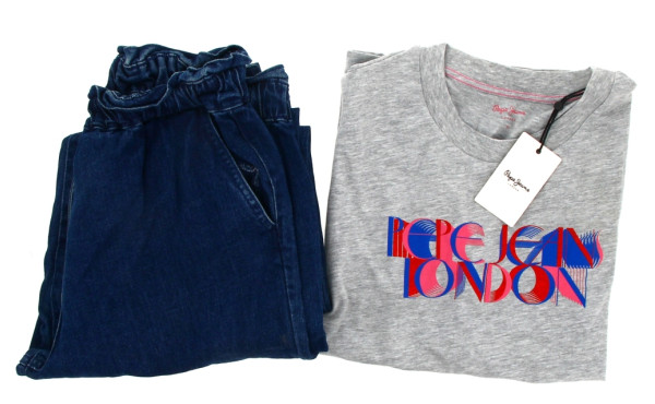 Jacqueline RIU - Pantalon toile jean tai