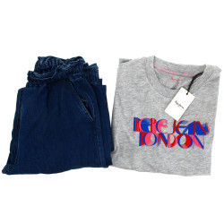 Jacqueline RIU - Pantalon toile jean tai