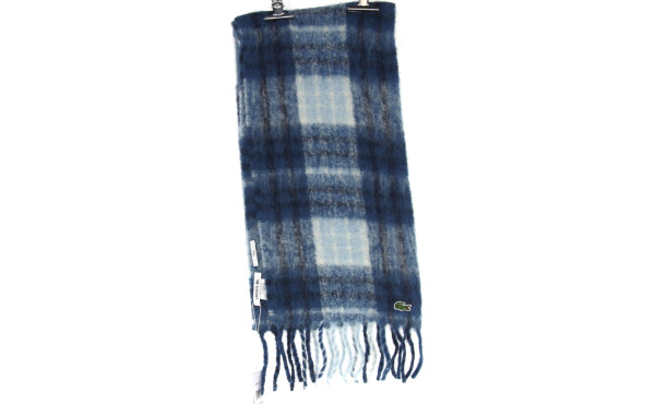 LACOSTE - Echarpe dans les tons bleus, n