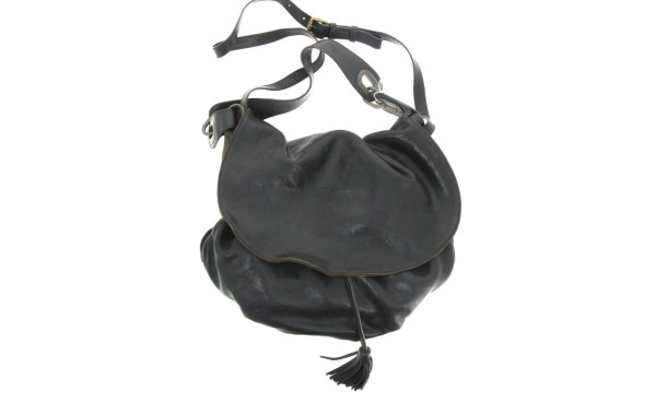 Gérard DAREL - Sac de dame en cuir noir 