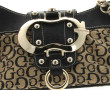 GUESS - Sac de dame en toile siglée, peu